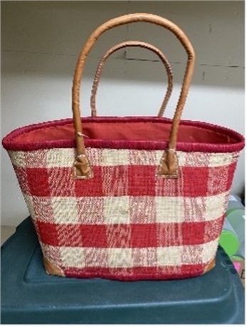Handmade Tote Bag from Madagascar