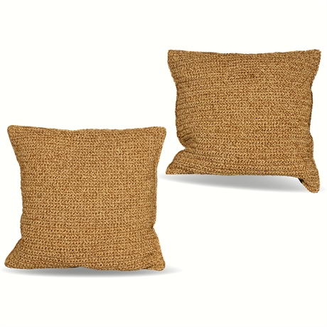 Pair Pottery Barn Papecord Accent Pillows