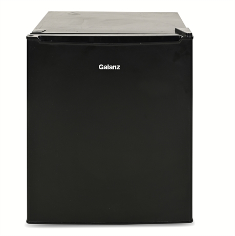 Galanz 2.7 cu. ft. Compact Mini Fridge, Model GL27BK, Black
