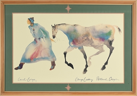 Carol Grigg 'Walking Horse Woman'