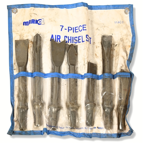 Mark-1 7 Piece Air Chisel Set