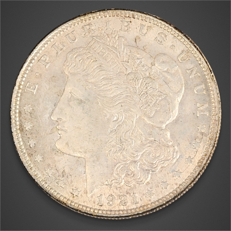 1921 Morgan Silver Dollar – Philadelphia Mint – .900 Silver