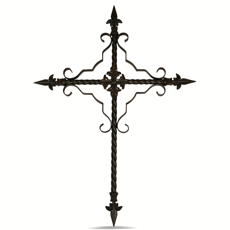 Metal Wall Hanging Cross
