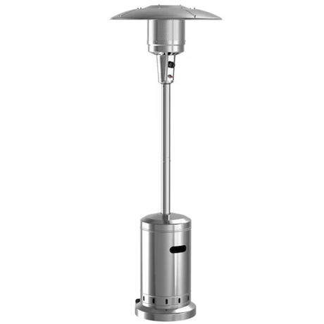 Stainless Steel Floorstanding Liquid Propane Patio Heater