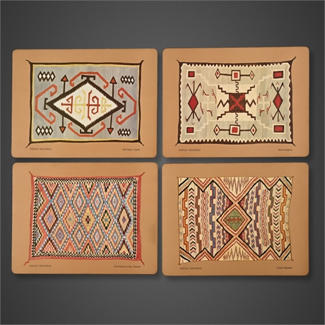 Pimpernel “Navajo Weavings” Placemats – Set of 4, Made in England, Cork Back