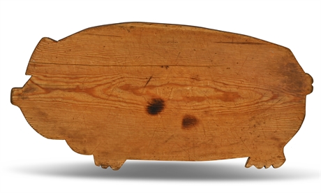 Antique Pig Cutting Board