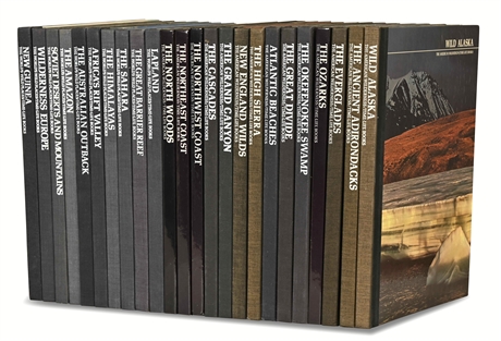"The American Wilderness" 24 Book Set by Life-Time Books