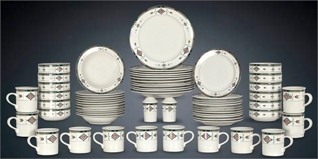 Studio Nova Adirondack 62-Piece Dinnerware Set