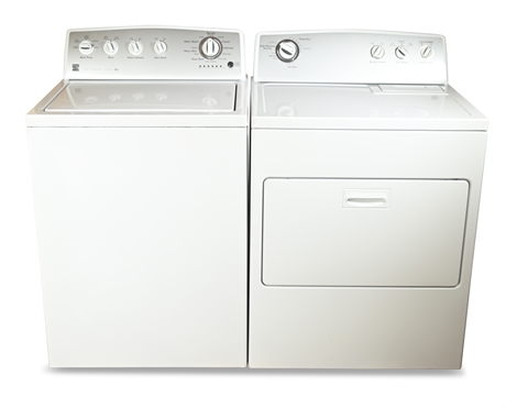 Kenmore Top Load Washer and Electric Dryer