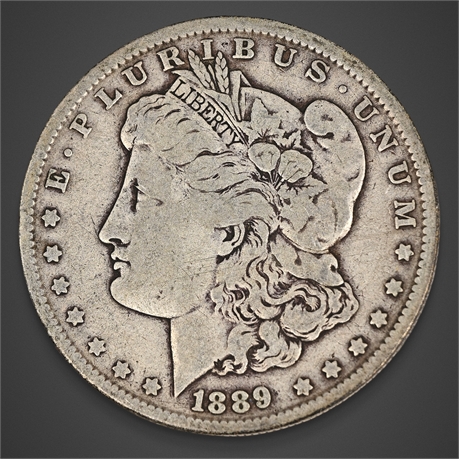 1889 Morgan Silver Dollar – New Orleans Mint – .900 Silver