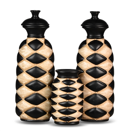 Harlequin Decorator Vases