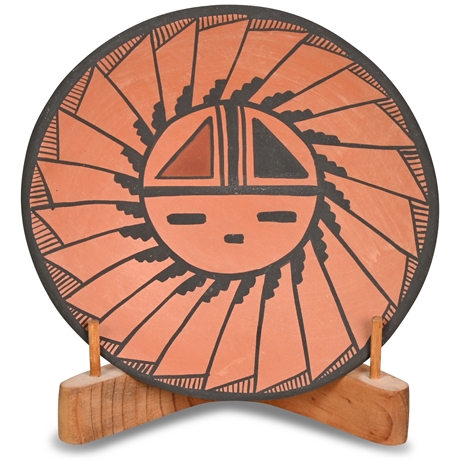 Sunface Hopi Dish by Alvidrez