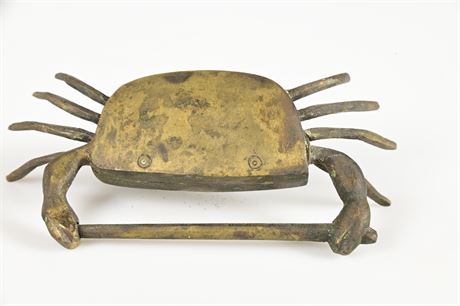 Vintage Brass Crab Lock