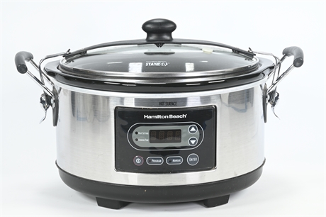 Hamilton Beach Stay or Go Slow Cooker