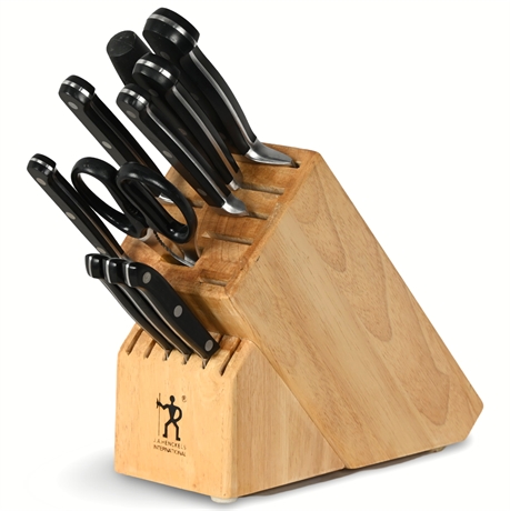 J.A. Henckels Knife & Block Set