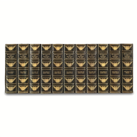Richardson's Messages and Papers of the Presidents 1911 — 11 Vol. Leather Set