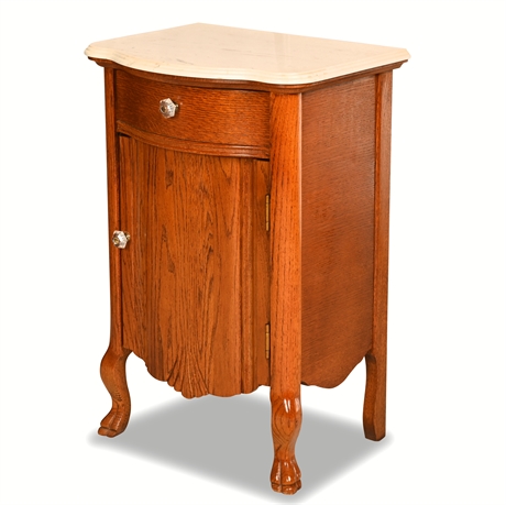 Lexington 'Victorian Sampler' Marble Top Cabinet