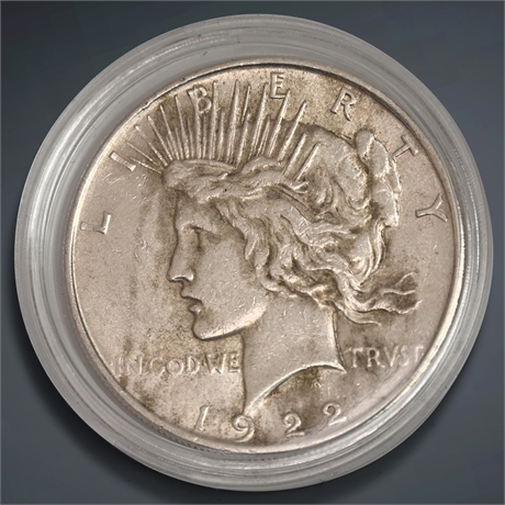 1922 Peace Silver Dollar