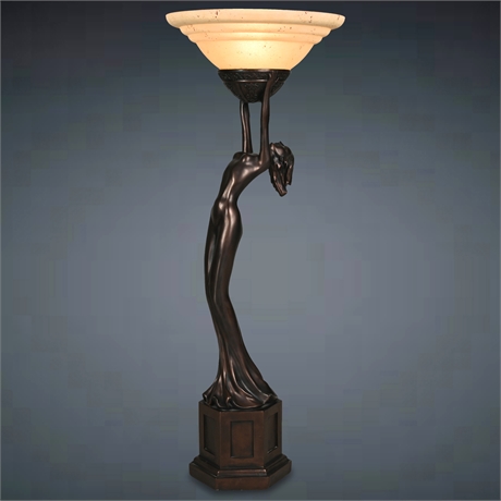 Elegant Art Deco Style Floor Lamp by Tosa (2005)