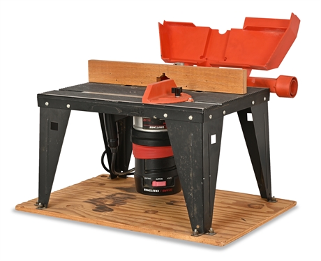 Craftsman 1 1/2 HP Router with Table