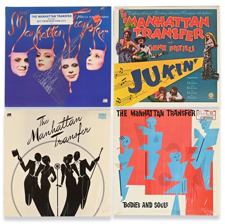 The Manhattan Transfer Vinyl Record Collection: Jazz, Pop, and Swing