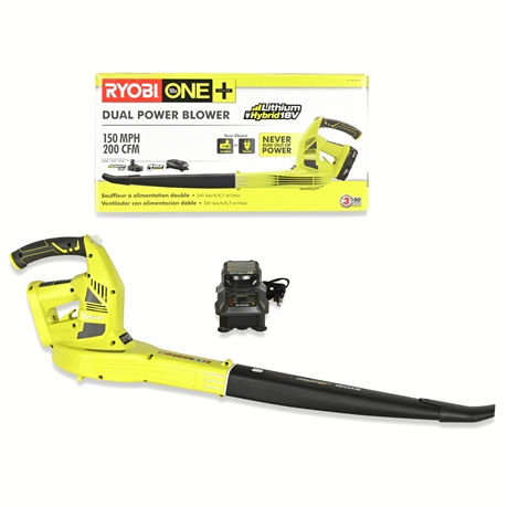 Ryobi® 18v Dual Power Blower