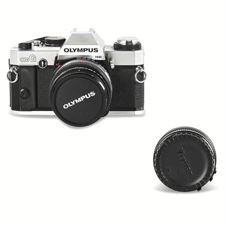 Olympus OM-G Camera with Lenses