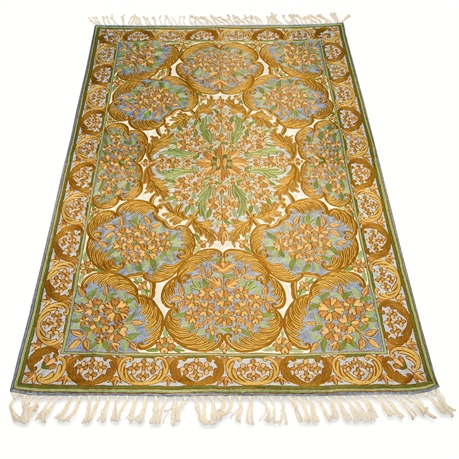 Kashmir 64" X 36" Wool Tapestry