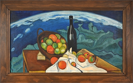 James Bonsall “In Trispective” Acrylic Still Life 1966 Painting