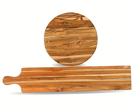 Contemporary Acacia Wood Charcuterie Boards