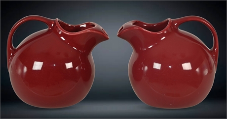 Pair Hall Pitchers