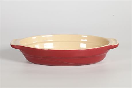 Le Creuset Oval Stoneware Casserole Dish
