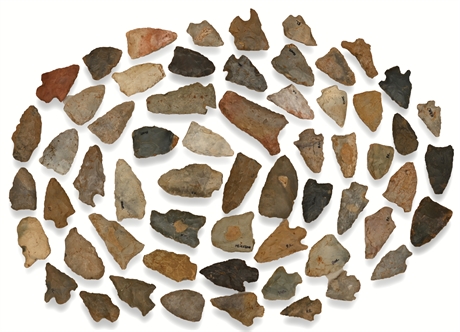 Benton Broad Stem Arrowheads