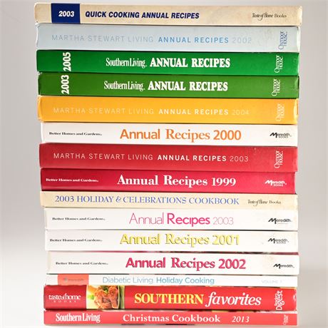 Annual Recipes Cookbooks