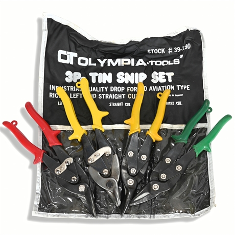 Olympia Tin Snips Tools Set