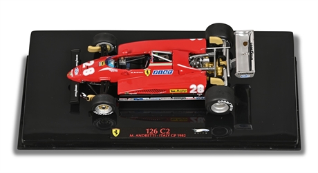 Mario Andretti Ferrari 126 C2 Turbo Formula 1 1982