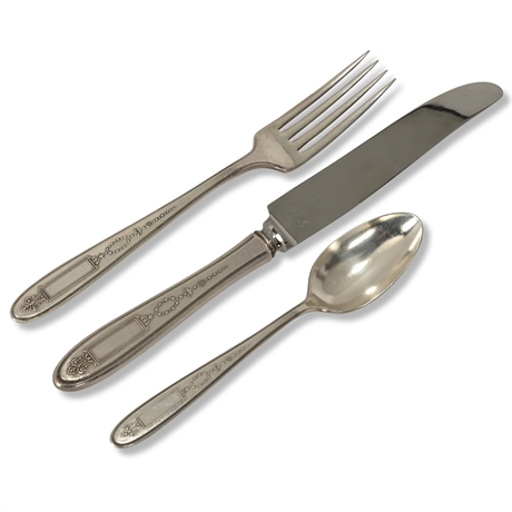 "Grosvenor" by Community Flatware Service for 12