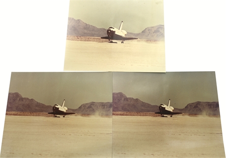 3 Original NASA Photographs on Kodak Paper