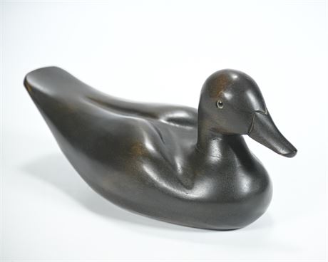 Carved Decoy Duck