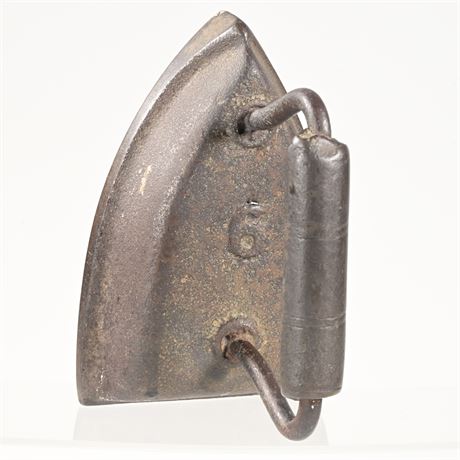 Vintage Cast Iron Sad Iron/Door Stop