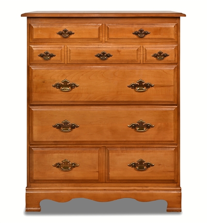 Colonial Four Drawer Maple Chest