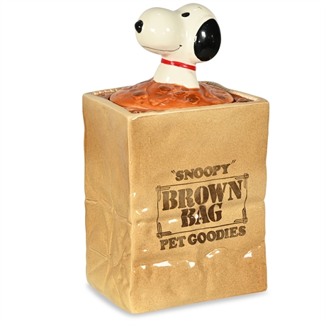 Snoopy Pet Snack Jar