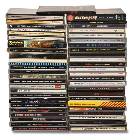 Gun-N-Roses & Other Rock CDs