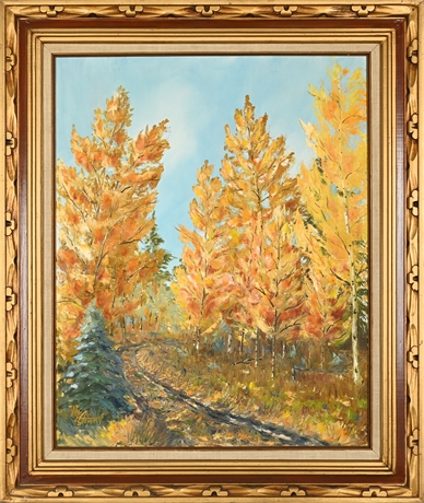 WA Stevens 'Autumn Pathway'