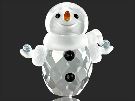 Swarovski Snowman “Little” 624572 Figurine with Box