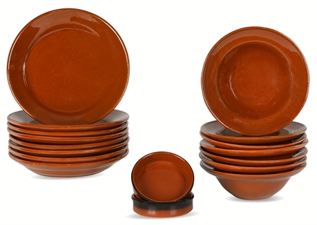 Terracotta Dinnerware Set