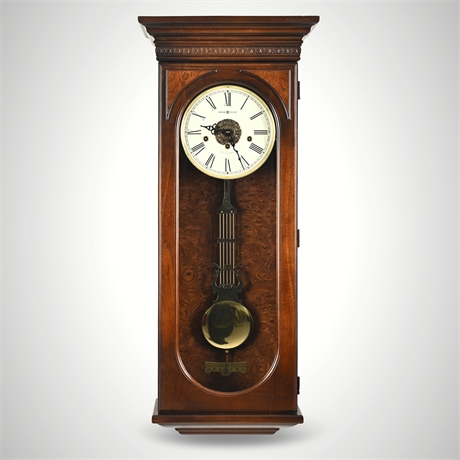 Howard Miller Earnest 620-433 Wall Clock – Westminster Chime, Key-Wound