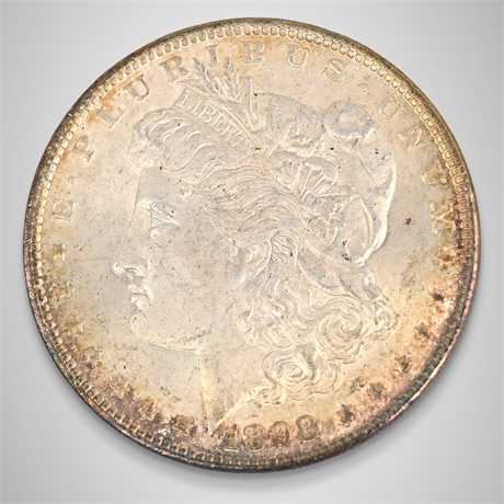 1898 Morgan Silver Dollar – Philadelphia Mint – .900 Silver
