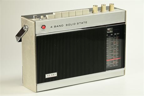 Sears 2278 4 Band Solid State Radio