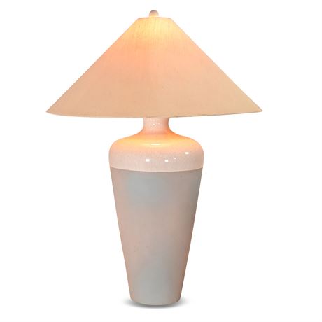 Vintage Raku Table Lamp